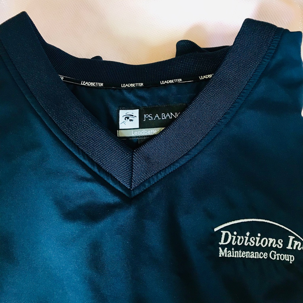 Jos A Banks Leadbetter Golf Pullover Windbreaker